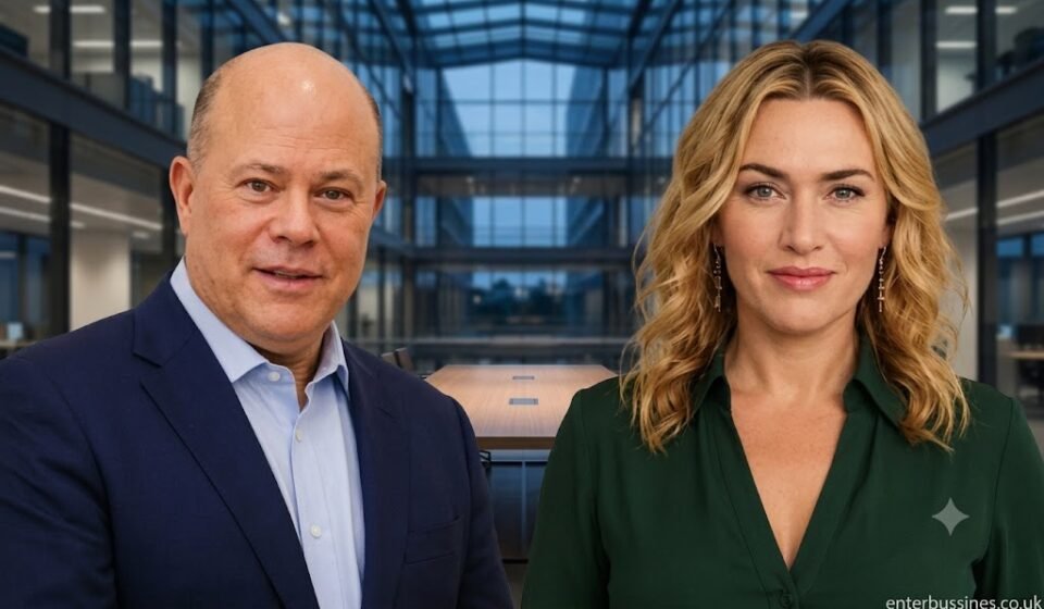 David Tepper and Kate Winslet