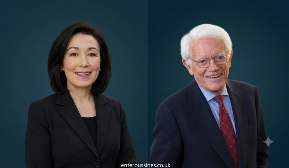Safra Catz and Peter Lynch